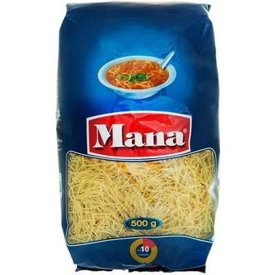 ماکارونی فرمی ورمیشل 500 گرمی مانا